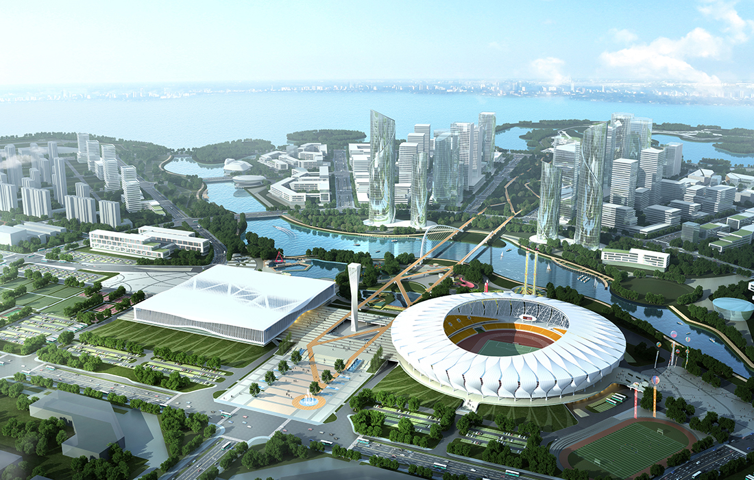 黄石奥林匹克体育中心工程
